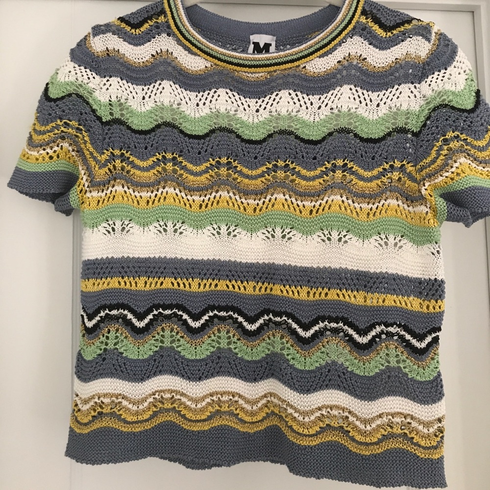 Missoni crop top, knit